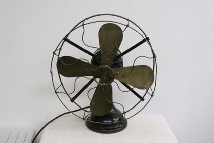 An antique fan