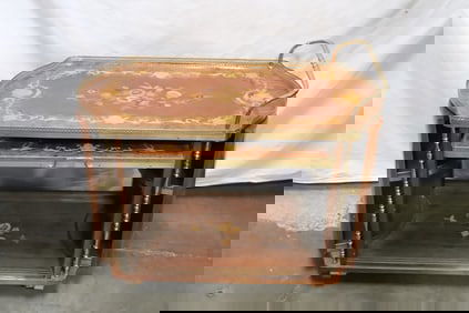 Beautiful Italian serving cart with drawer