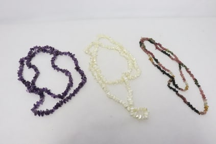 3 necklaces