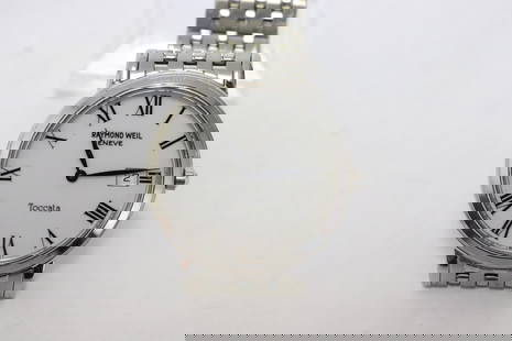 A Raymond Weil Toccata wrist watch with date: A Raymond Weil Toccata wrist watch with date, #5764