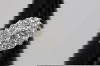 14K W/G G/VS1 diamond ring with GIA report
