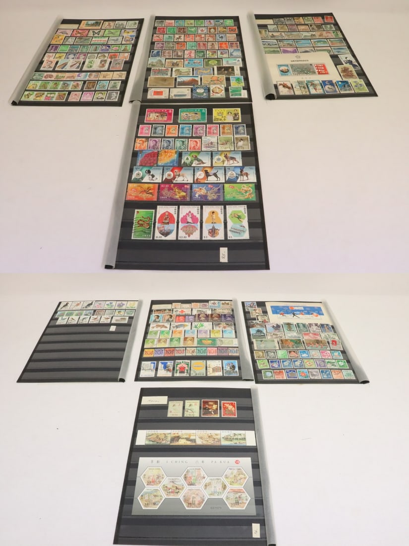 Lot of Japanese, Korean, Hong Kong & Macao stamps (1 of 9)