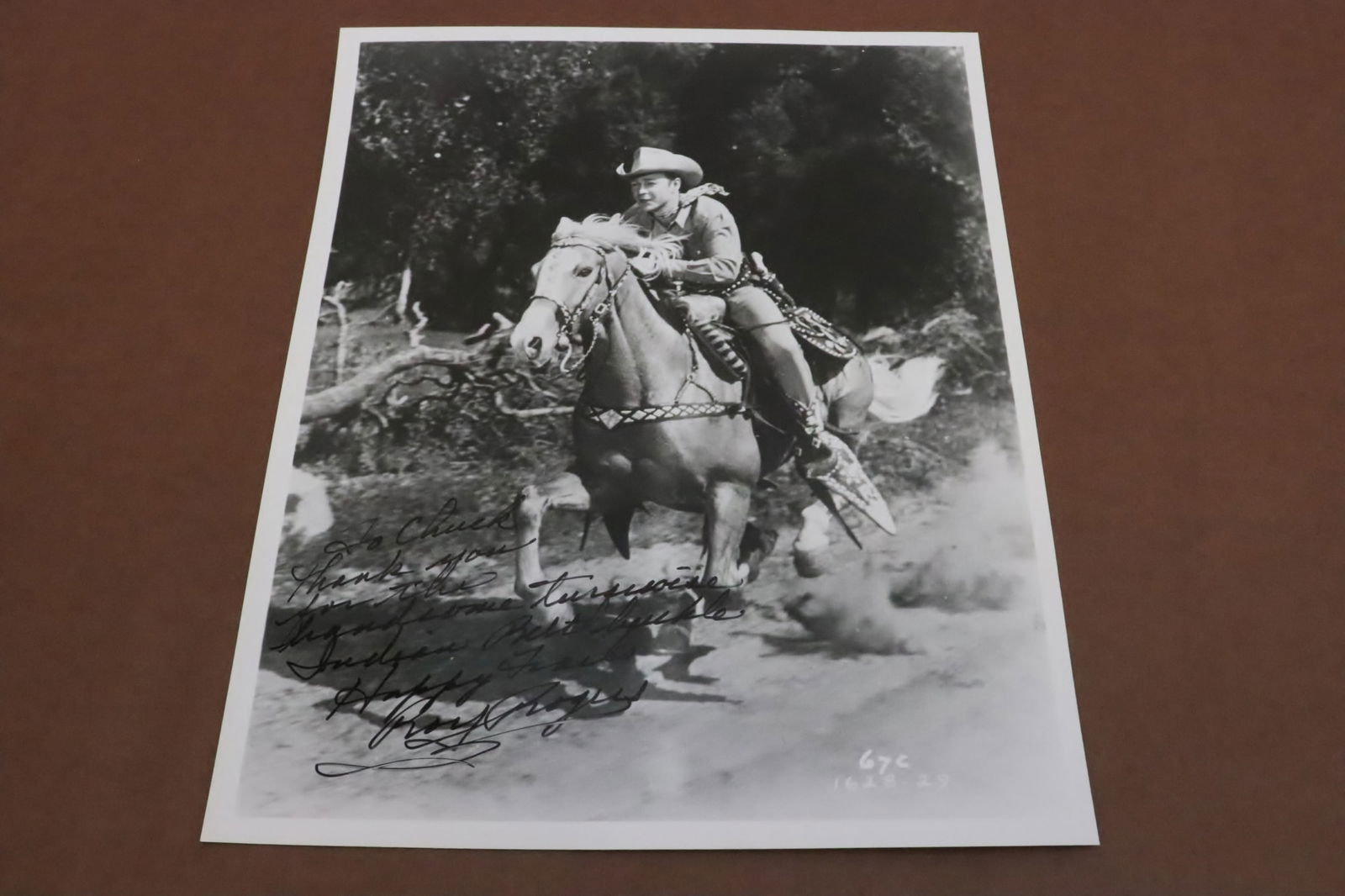 Signed photo of Roy Rogers and Trigger (1 of 5)