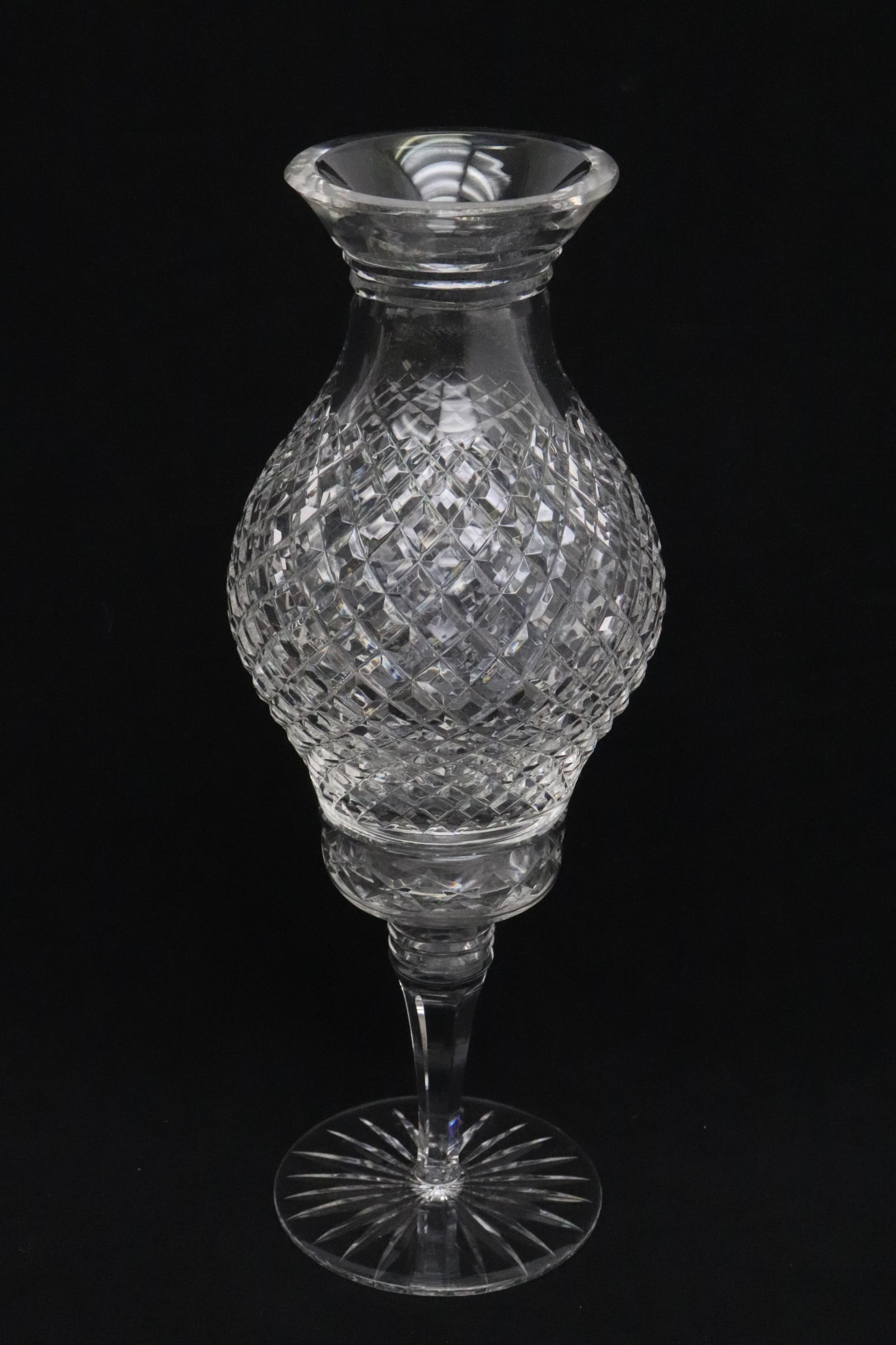 Waterford candle holder: Waterford candle holder, 12.85"x4.85"dia