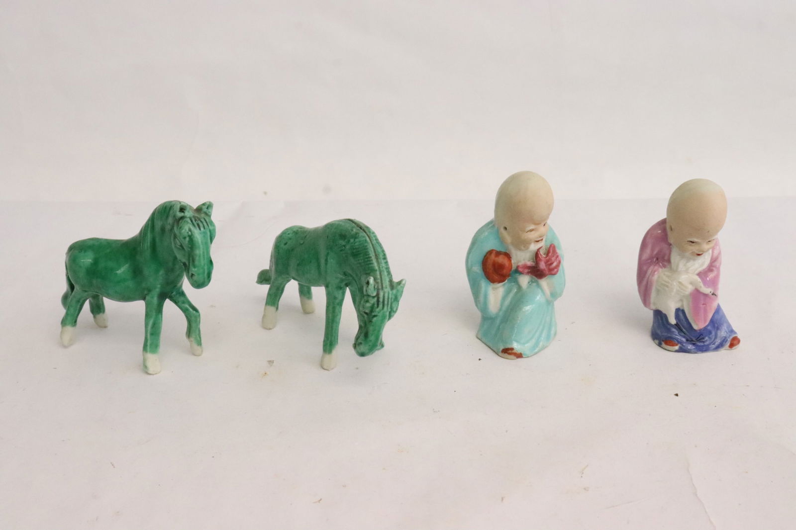 4 sancai miniature pieces (1 of 9)