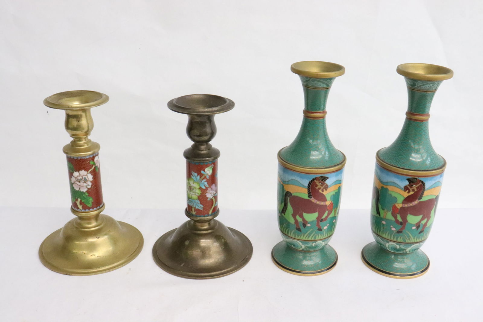 4 cloisonne pieces (1 of 10)
