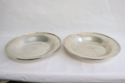 2 sterling silver bowls by S. Kirk and son