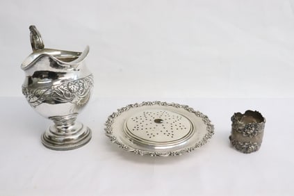 3 pieces sterling