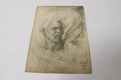 Lithograph, Michelin Bonaroti