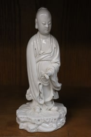 Chinese blanc de shin sculpture