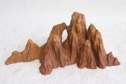 A stone brush mountain