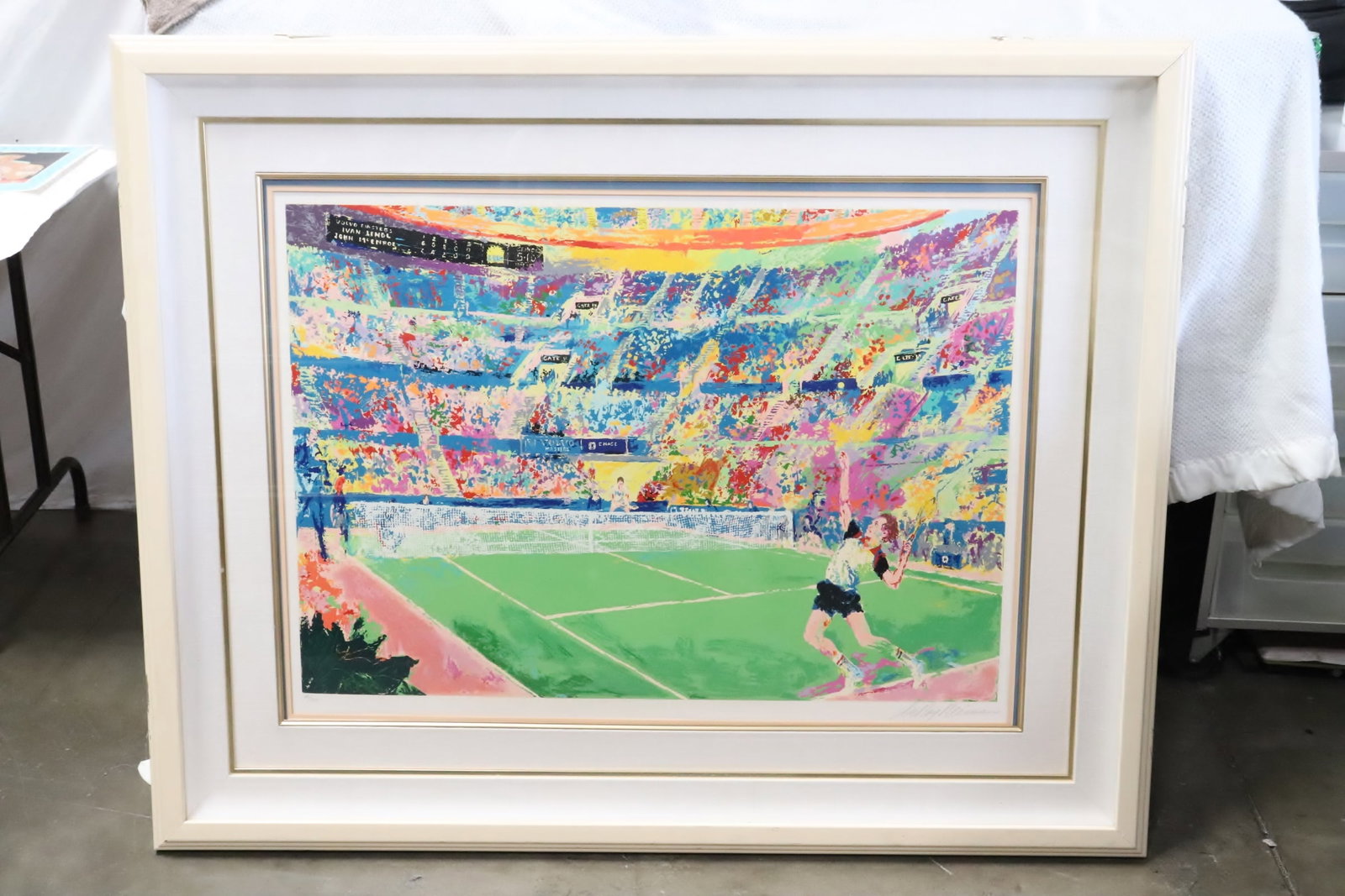 Large etching in color by LeRoy Neiman (1 of 11)