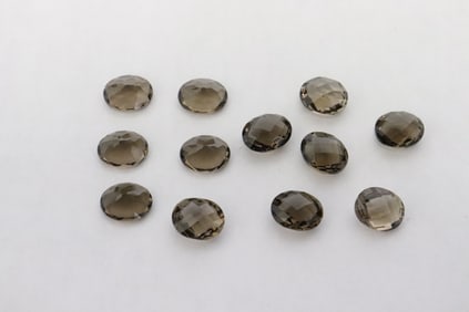 Smoky quartz loose stones