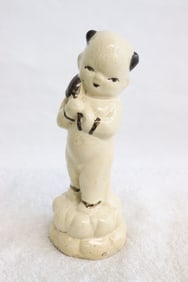 Chinese earthenware sculpture of baby