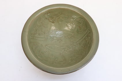 A Song style celadon porcelain bowl