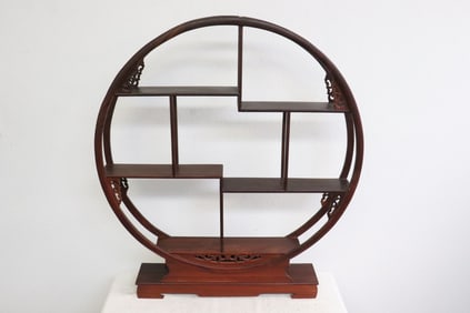 Chinese table top curio stand