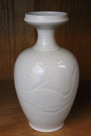 Chinese white porcelain vase