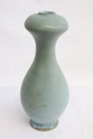 A Song style light blue glazed porcelain vase