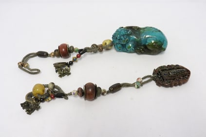 2 resin sculpture with attachment