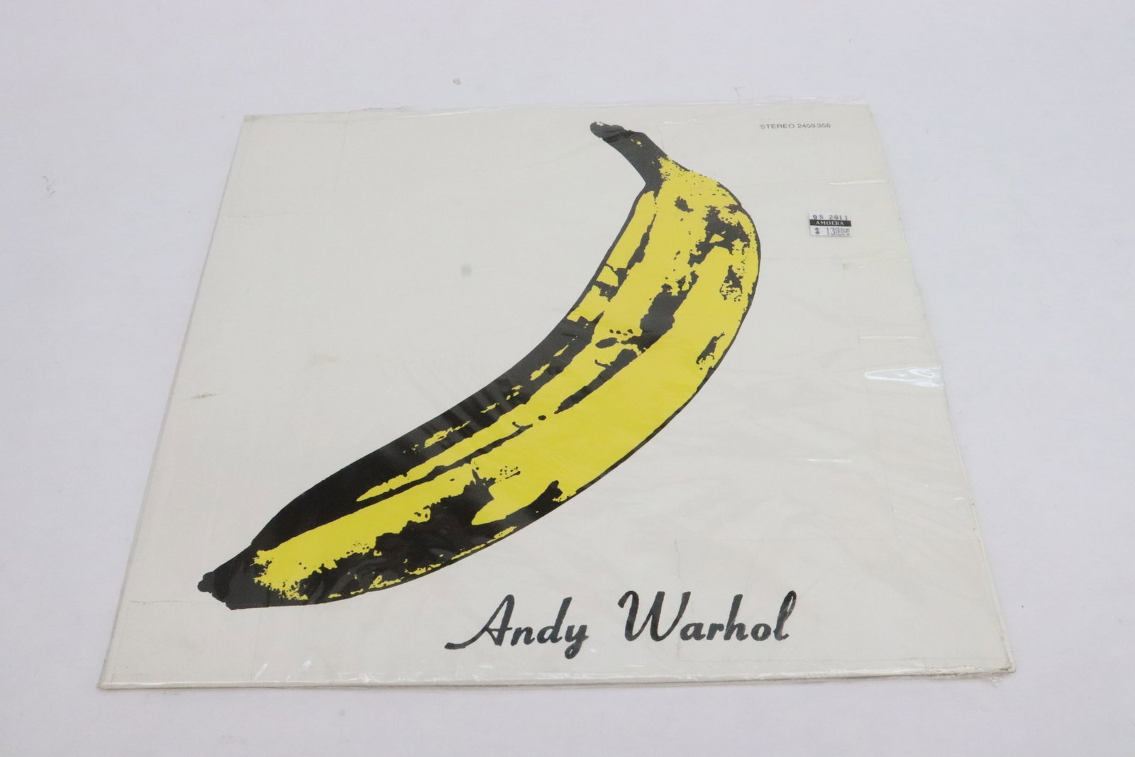 LP by Polydor 1966 MGM records Inc.: LP "the velvet underground and Nico" by Polydor, cat. # 2459-358, 1966 MGM records Inc.