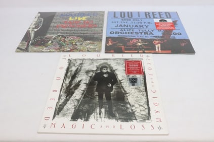 3 Lou Reed albums