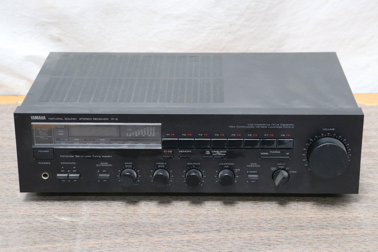Yamaha R-5 receiver: Yamaha R-5 receiver