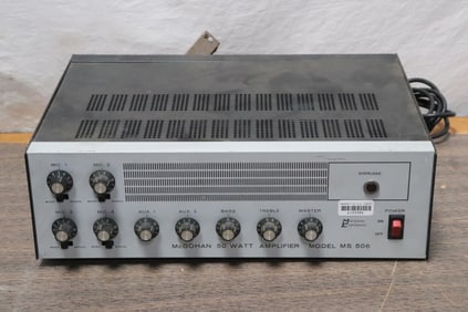 Mcgohan MS-506 amplifier