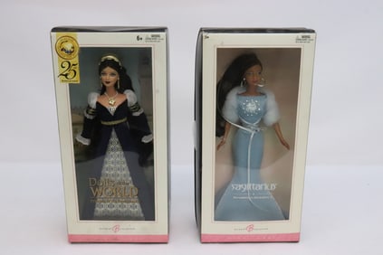2 vintage Barbie dolls