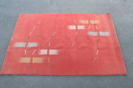 Fine art deco area rug