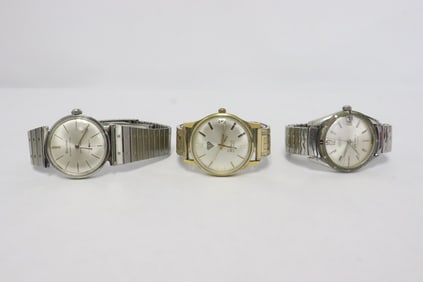 3 men's watches