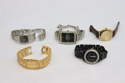 5 men's wrist watches