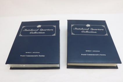 2 albums of US statehood quarter collection