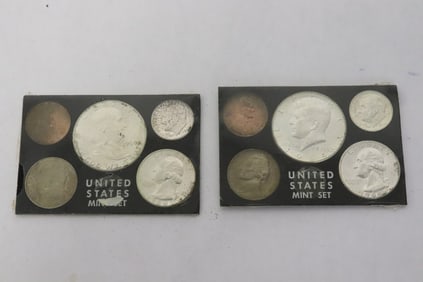 Two US mint sets