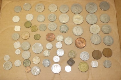 Lot of foreign coins