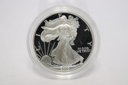 US 2003 1-oz silver dollars