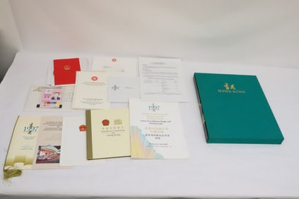 Lot of Chinese 1997 Hong Kong ceremony memorabilia