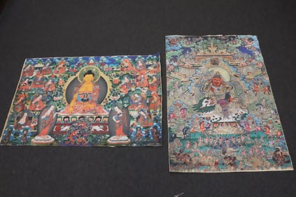 2 print thangka