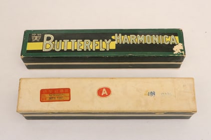 2 Butterfly A-440 harmonica