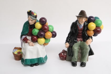 2 Royal Doulton figures