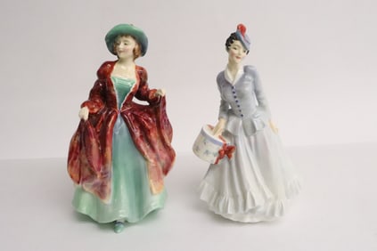 2 Royal Doulton figures