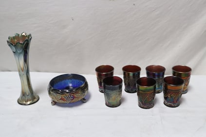 Lot of carnival glasses