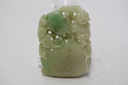 A jadeite carved ornament