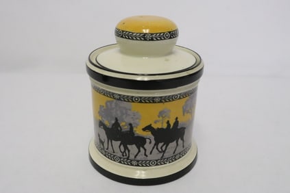 Unusual Royal Doulton porcelain humidor