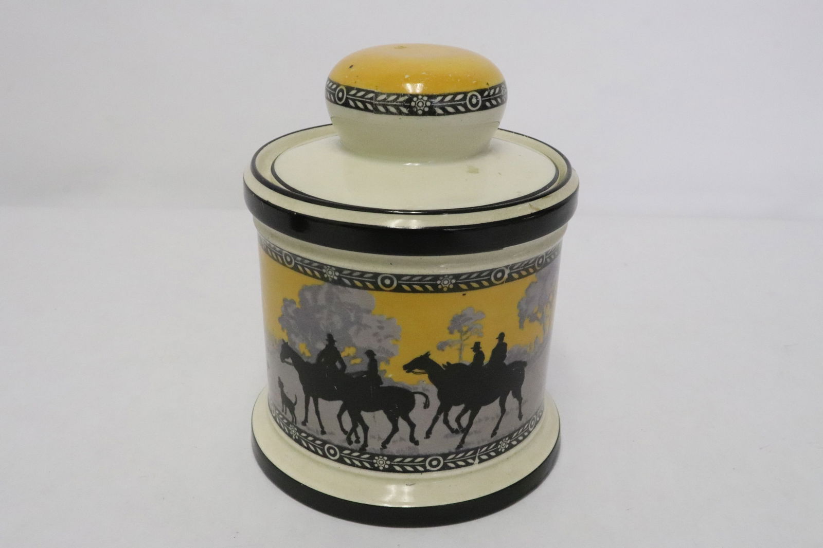 Unusual Royal Doulton porcelain humidor (1 of 8)