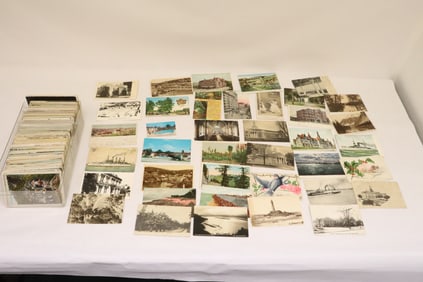 Collection of vintage postcards