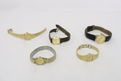 5 Seiko watches