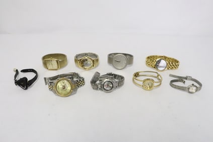 9 watches, condition unknown