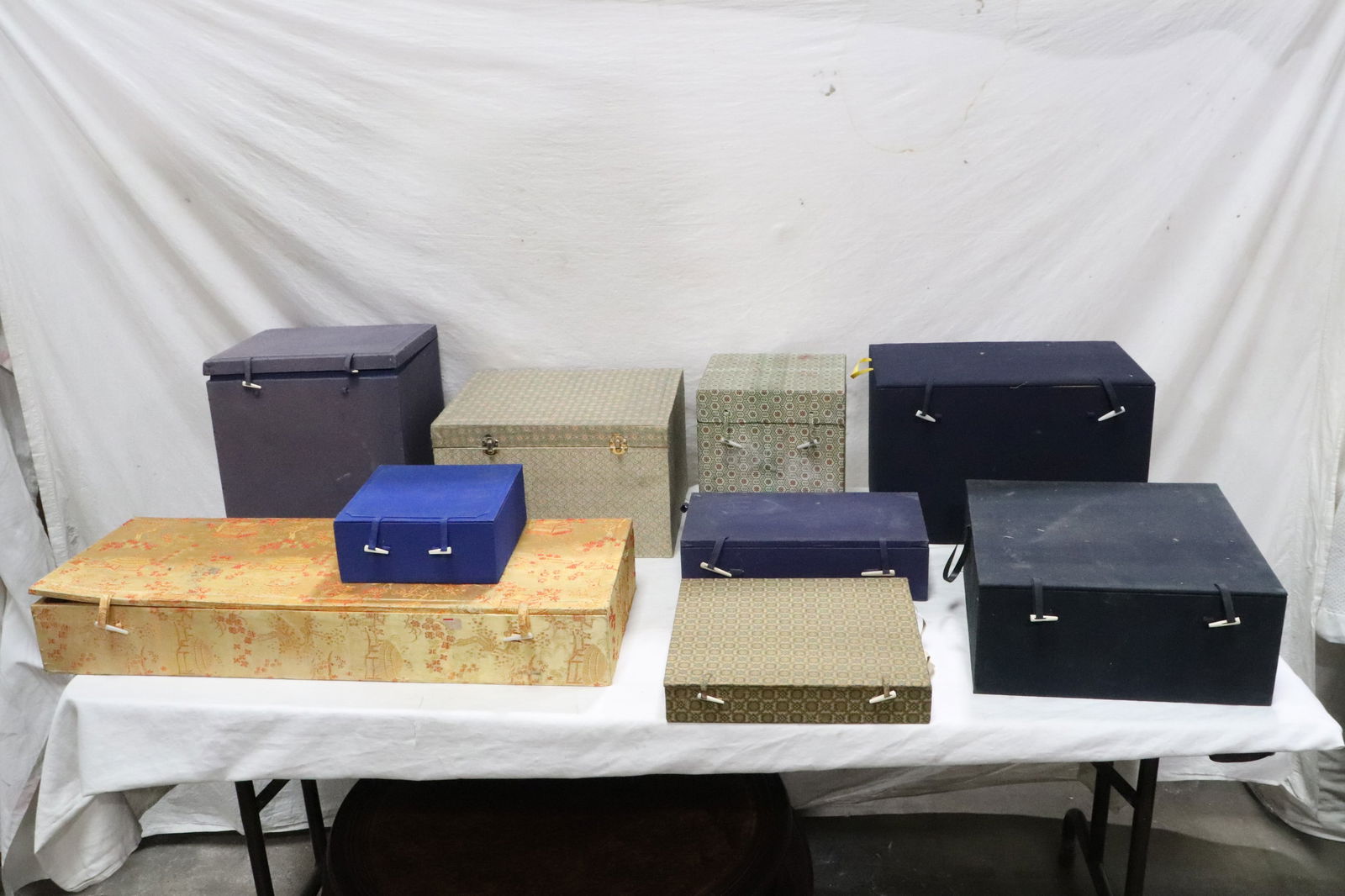 9 Chinese storage boxes (1 of 9)