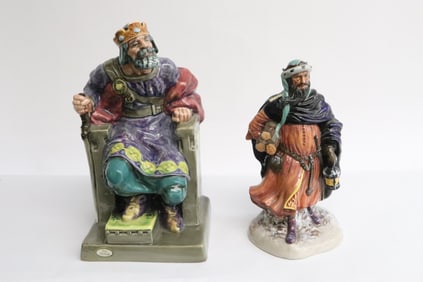 2 Royal Doulton figures
