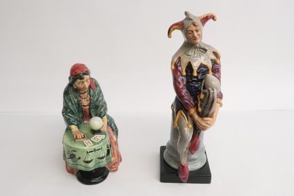 2 Royal Doulton figures
